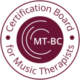 Certification Board for Music Therapists MT-BC Lapel Pin